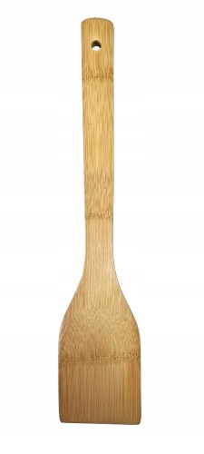 Eco łyżka łopatka drewniana prosta płaska 30 cm