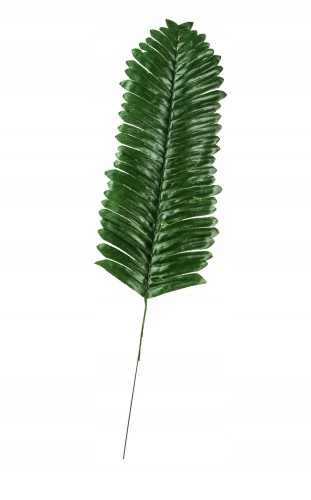 Liście palmy 10 x 22 cm sztuczny liść zestaw 2 szt ozdobne dekoracyjne