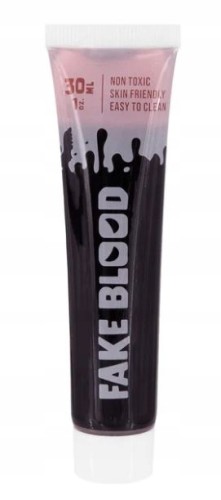Sztuczna KREW tubka halloween HORROR 30 ml wampir przebranie strój cosplay