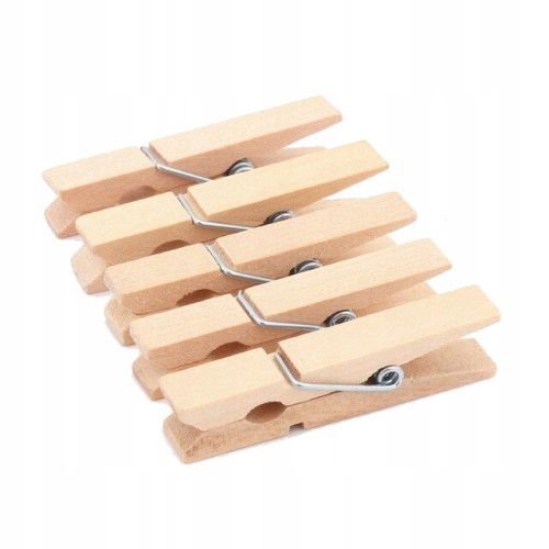 Spinacze klamerki drewniane do bielizny 20 szt