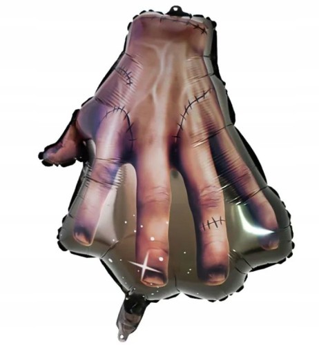 Balon foliowy rączka Wednesday halloween 52 cm