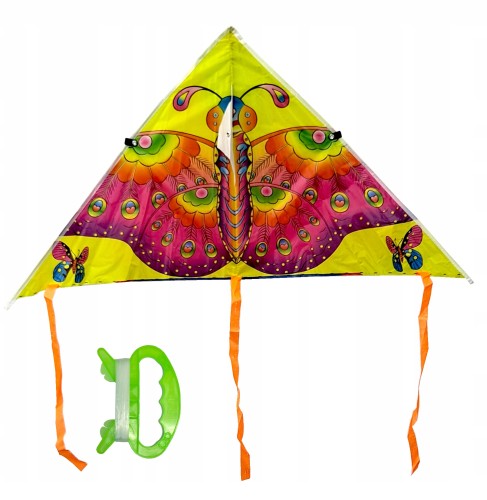 Latawiec dla dzieci 75 x 40 cm motyl orzeł emotka