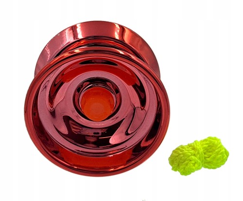Zabawka gra jojo yoyo metaliczne kolorowe na prezent kolory mix 5,5 cm