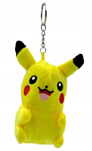 Pluszowy brelok do kluczy plecaka pokemon Pikachu breloczek wisiorek 12 cm