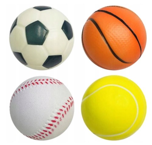 12 sztuk - 1 paczka (1,63 netto / 2 brutto -1 szt.) PIŁKA ANTYSTRESOWA GNIOTEK PIŁKA NOŻNA koszykówka 