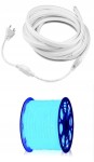 TAŚMA NEON LED 230 WODOODPORNY ZESTAW 10 NIEBIESKI
