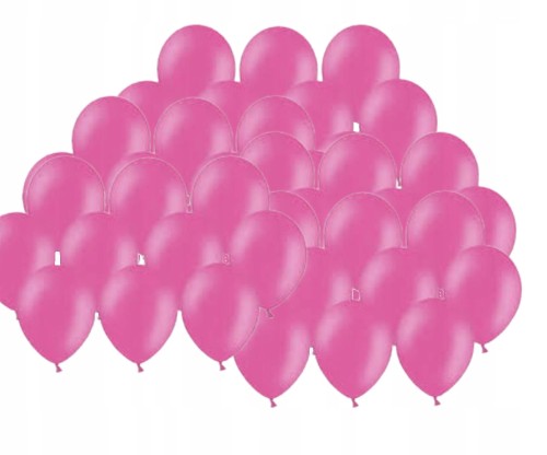 Balony lateksowy różowy 100 wesele urodziny 23cm