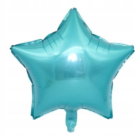 BALON foliowy niebieski gwiazda gwiazdka 45cm