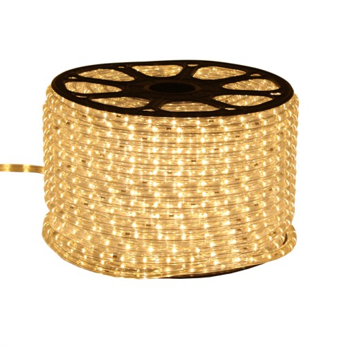 Wąż świetlny choinkowy LED 230V ciepły 2mb 3 żyły