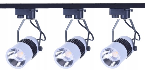 zestaw 3x NAŚWIETLACZ LED COB 12W WYSTAWA 254 1,5m