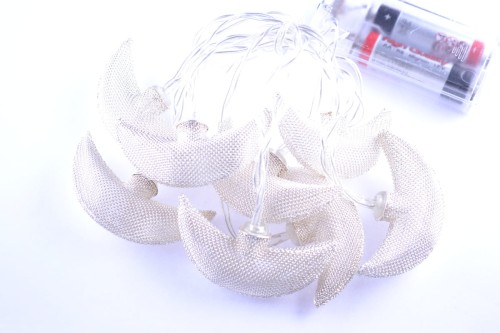 lampki CHOINKOWE 8 LED  BATERIE ksiezyce dekoracja