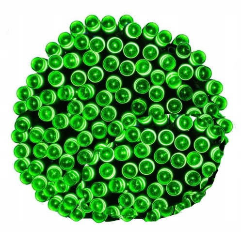 lampki CHOINKOWE LED 200 ZIELONE prog ŁĄCZENIE 13m