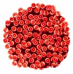 lampki CHOINKOWE LED 300 czerwone prog 18m ZŁĄCZKA