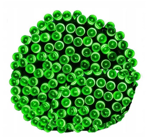 lampki CHOINKOWE LED 300 ZIELONE prog 18m ZŁĄCZKA