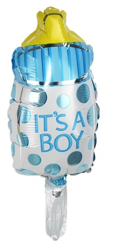 BALON foliowy baby shower butelka urodziny 82cm
