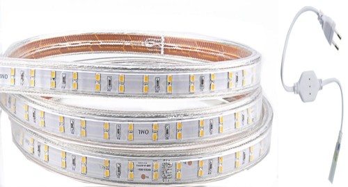 WODOODPORNA 2835 TAŚMA 180 LED 1m ciepły ZESTAW 5m