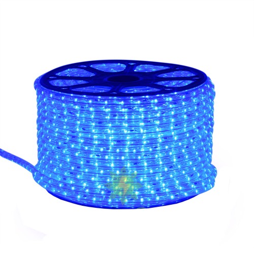 Wąż świetlny choinkowy LED 230V niebieski 2mb IP44