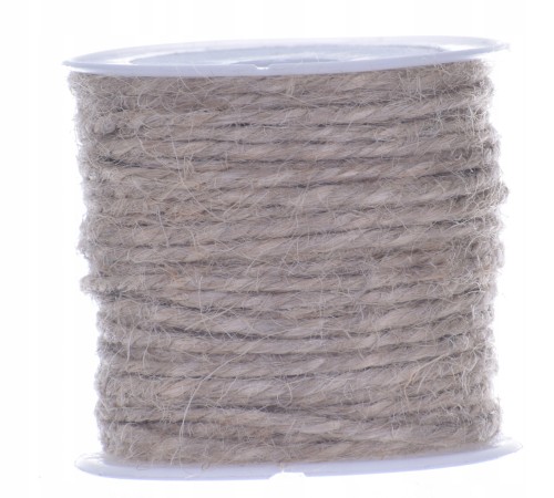 Sznurek jutowy dekoracyjny 10m ozdobny naturalny