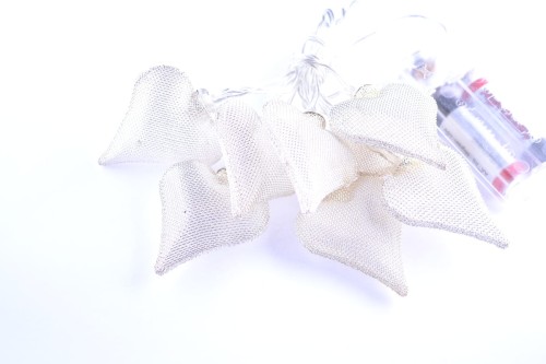 lampki CHOINKOWE 8 LED  BATERIE serca dekoracja